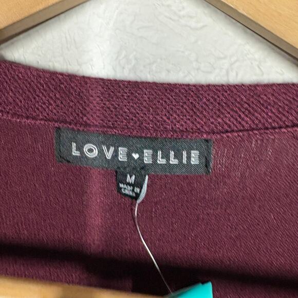 NEW! Love Ellie x Stitchfix Rayna Chevron Back Ribbed Knit Cardigan Sweater - M - Picture 5 of 7